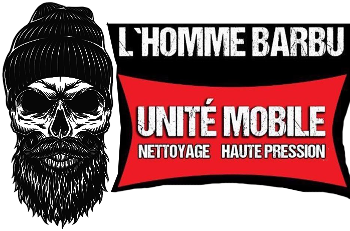 L'Homme Barbu, unité mobile de nettoyage haute pression sur la Rive-Nord et dans Lanaudière.